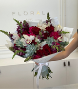 NO.12-Cymbidium orchid and Roses