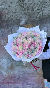 NO. 290 - PEONIES & ROSES