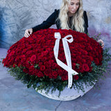NO.77 -  300 RED ROSES - order in Flower Shop N5 LA