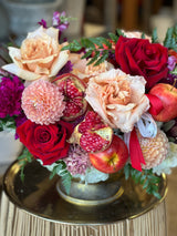 NO.10 -SMALL ROSH HASHANAH CENTERPIECE - order in Flower Shop N5 LA