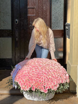 NO.777 - SOFT PINK ROSES - order in Flower Shop N5 LA