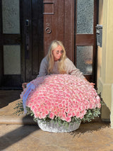 NO.777 - SOFT PINK ROSES - order in Flower Shop N5 LA