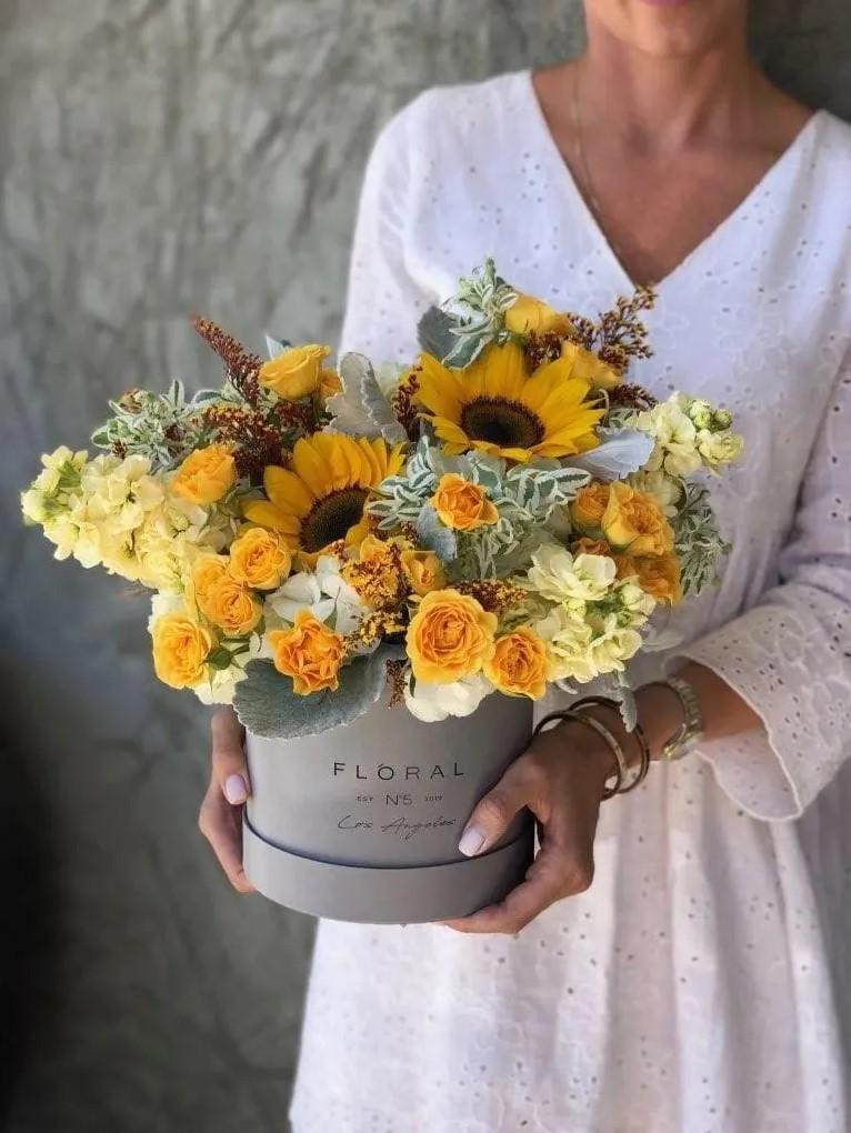 Sunflower delivery in Los Angeles in 2021 Floral N5