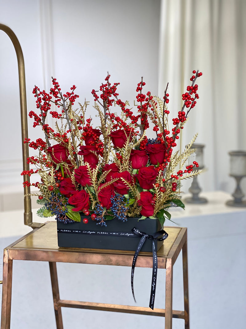 No. 808 - Holiday Roses - order in Flower Shop N5 LA