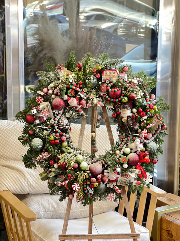 No.53- Christmas wreath - order in Flower Shop N5 LA