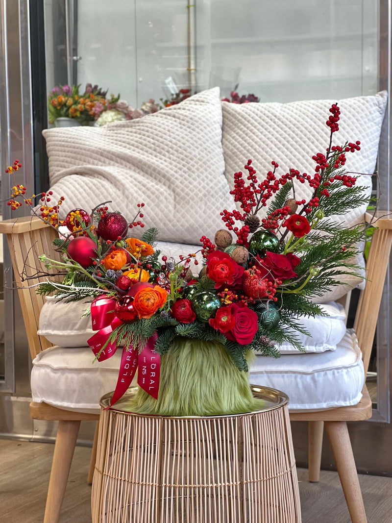 No.55- Christmas box - order in Flower Shop N5 LA