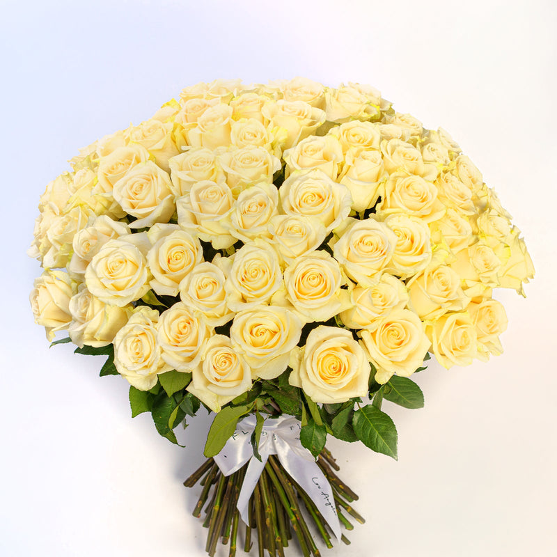 NO.161 - White white Roses [MD] - order in Flower Shop N5 LA