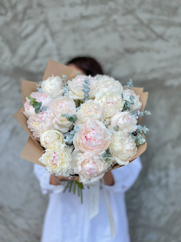 NO.92 - Cute bouquet with peonies [MD] - order in Flower Shop N5 LA