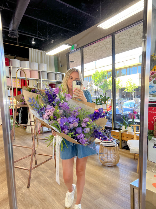 NO.17 - Pretty in Purple - order in Flower Shop N5 LA