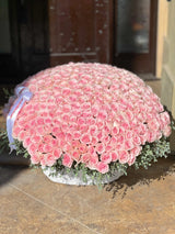 NO.777 - SOFT PINK ROSES - order in Flower Shop N5 LA