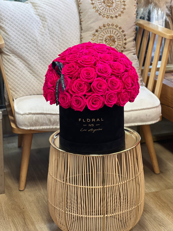 NO.227 - Eternal Hot Pink Roses - order in Flower Shop N5 LA